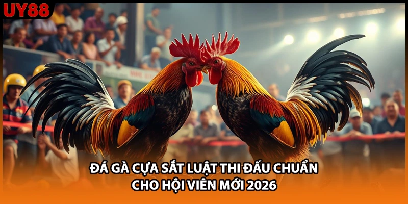 Đá Gà Cựa Sắt Luật Thi Đấu Chuẩn Cho Hội Viên Mới 2026