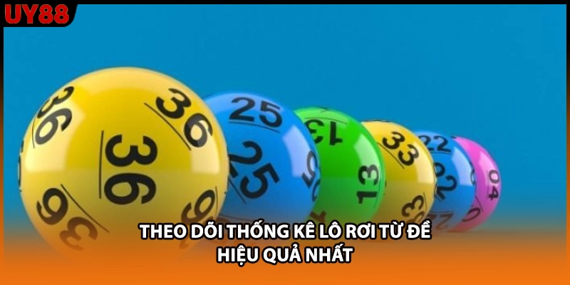 Theo dõi thống kê lô rơi từ đề hiệu quả nhất Theo dõi thống kê lô rơi từ đề hiệu quả nhất